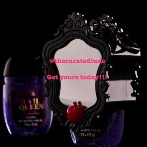 Bath & Body Works EVIL QUEEN MIRROR LIGHTUP DISNEY VILLAIN PocketBac Holder NWT
